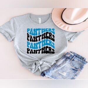 Panthers Wavy Tee